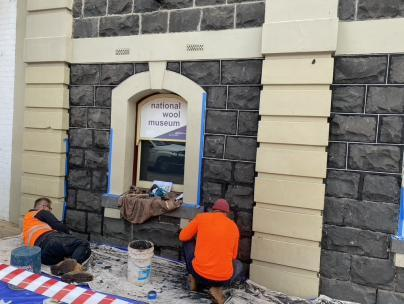 Tuckpointing Brick Restoration