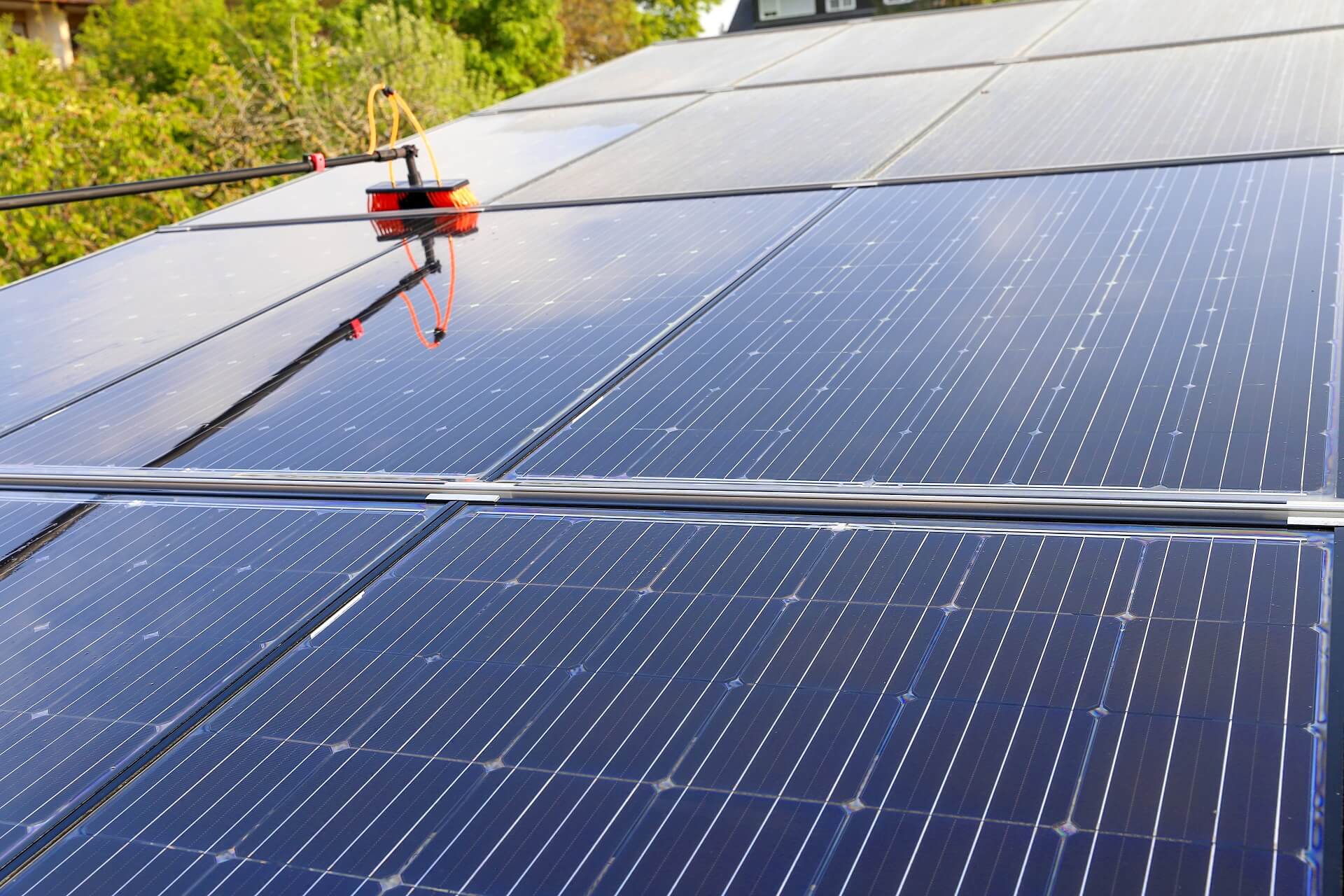 EcoSafe eco-friendly solar panel cleaning