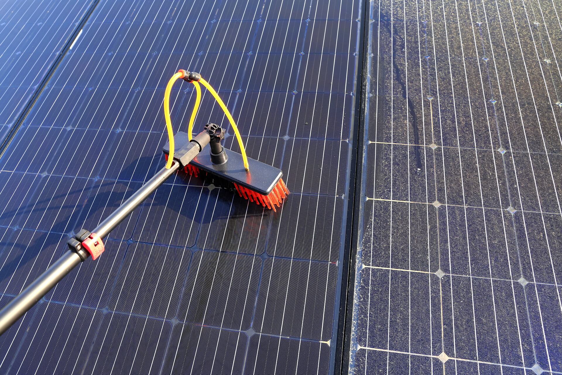 EcoSafe eco-friendly solar panel cleaning